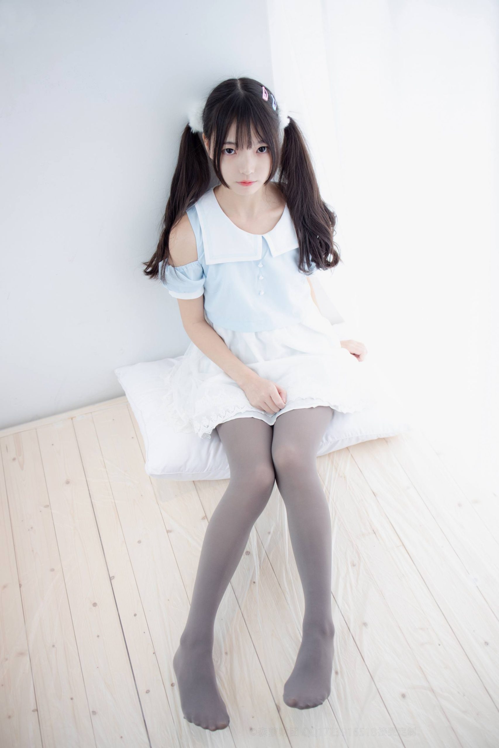 图片[2]-超级甜美的灰丝小姑娘【86P】20005-哈哈图库
