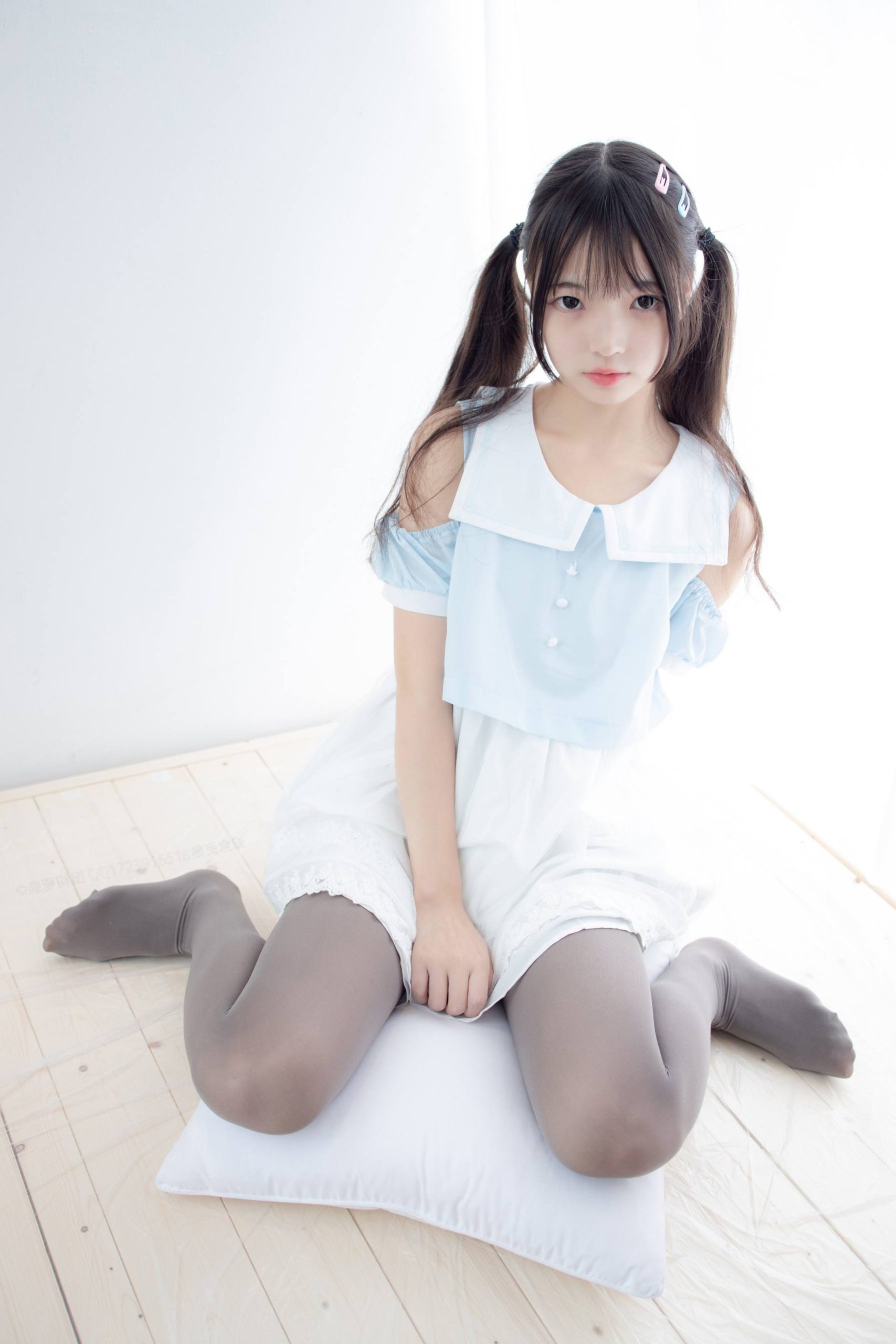 图片[5]-超级甜美的灰丝小姑娘【86P】20005-哈哈图库