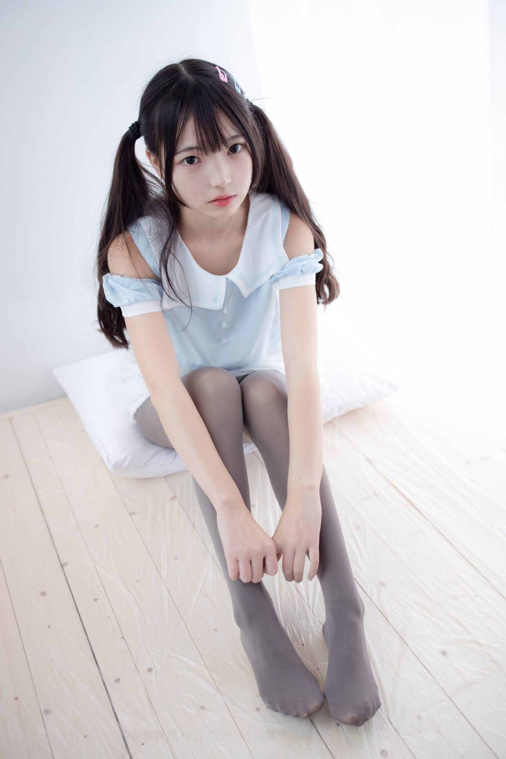 图片[3]-超级甜美的灰丝小姑娘【86P】20005-哈哈图库