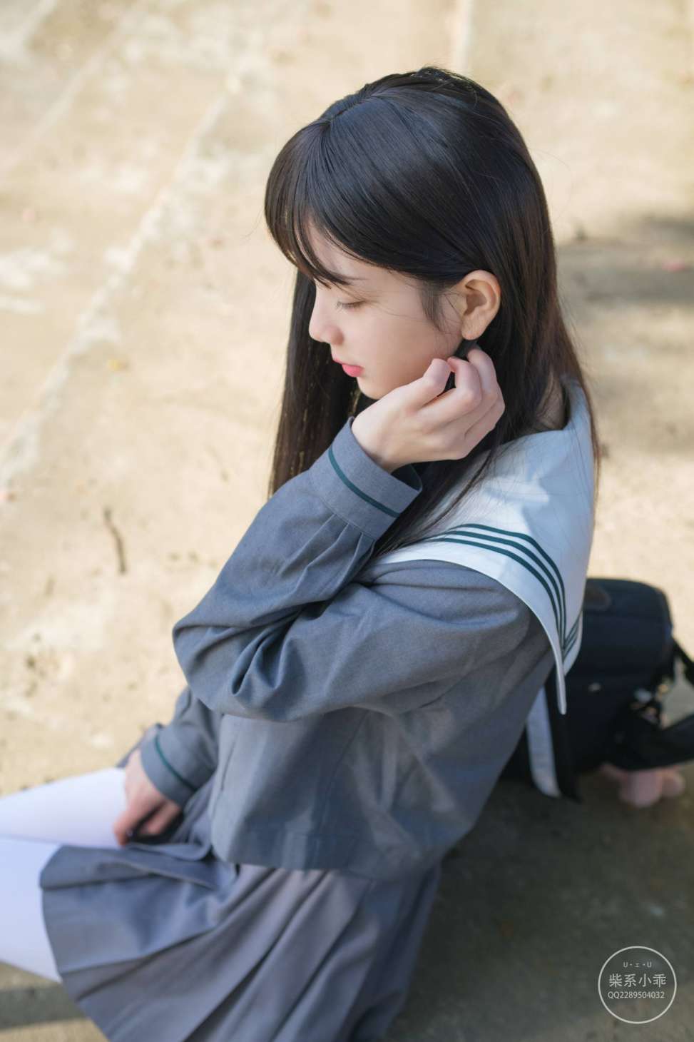 图片[3]-白丝清纯少女真的太可爱了【60P】20001-哈哈图库