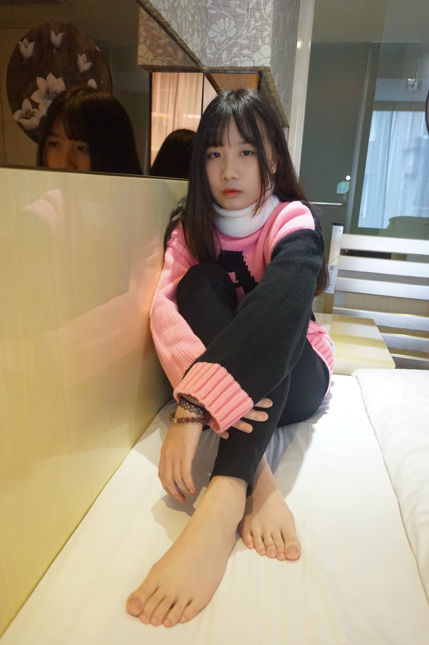 图片[4]-齐刘海的长发女孩【70P】20016-哈哈图库