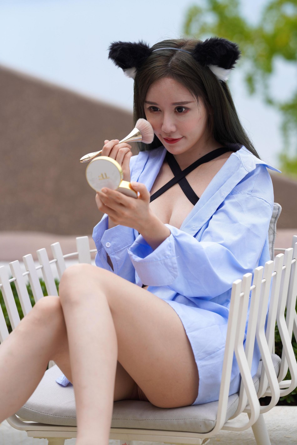 图片[5]-可爱的猫耳朵比基尼美少女【394P】00043-哈哈图库