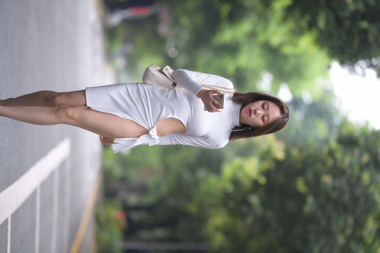 图片[4]-非常精致的侧边裙姑娘，忒好看了！【299P】00017-哈哈图库