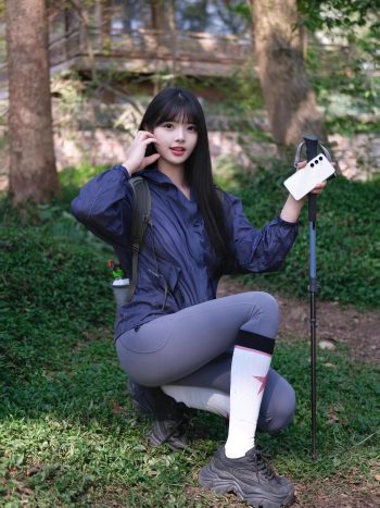 图片[6]-爱爬山的瑜伽裤MM，太甜美了！~-哈哈图库