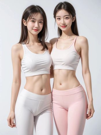 图片[18]-AI瑜伽裤清纯妹子系列图-哈哈图库