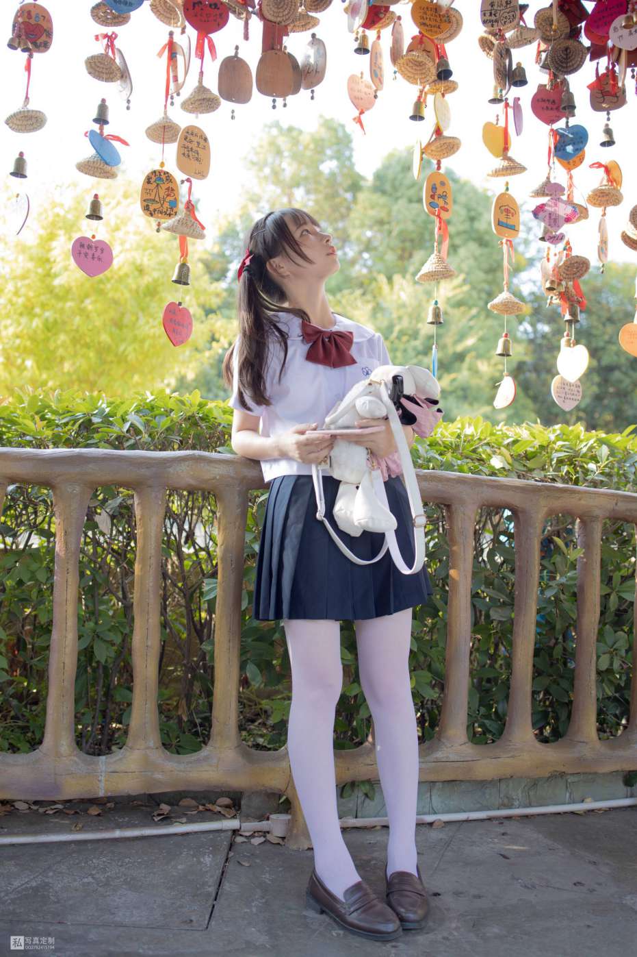 图片[5]-眼神好清澈的双马尾白丝女孩【75P】20019-哈哈图库