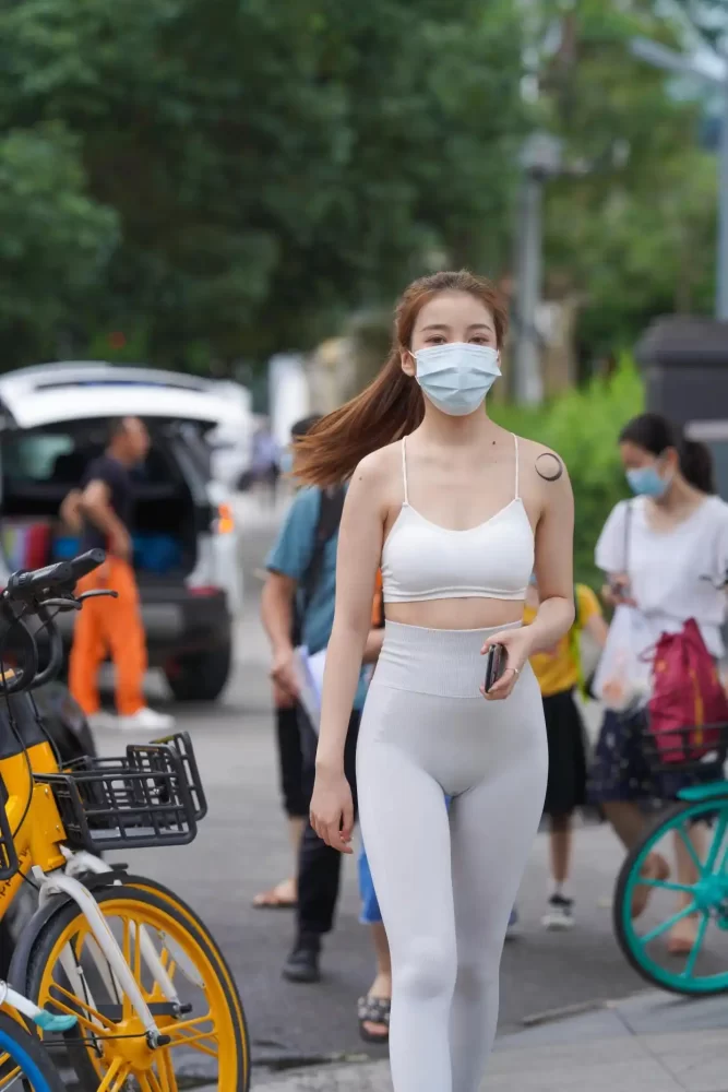 灰色瑜伽裤女孩 J1323 723P4V-17.9GB-哈哈图库